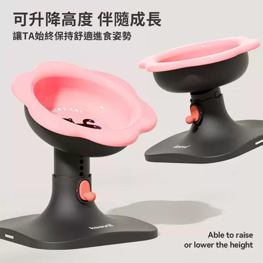 可調節式升降碗架 天空藍