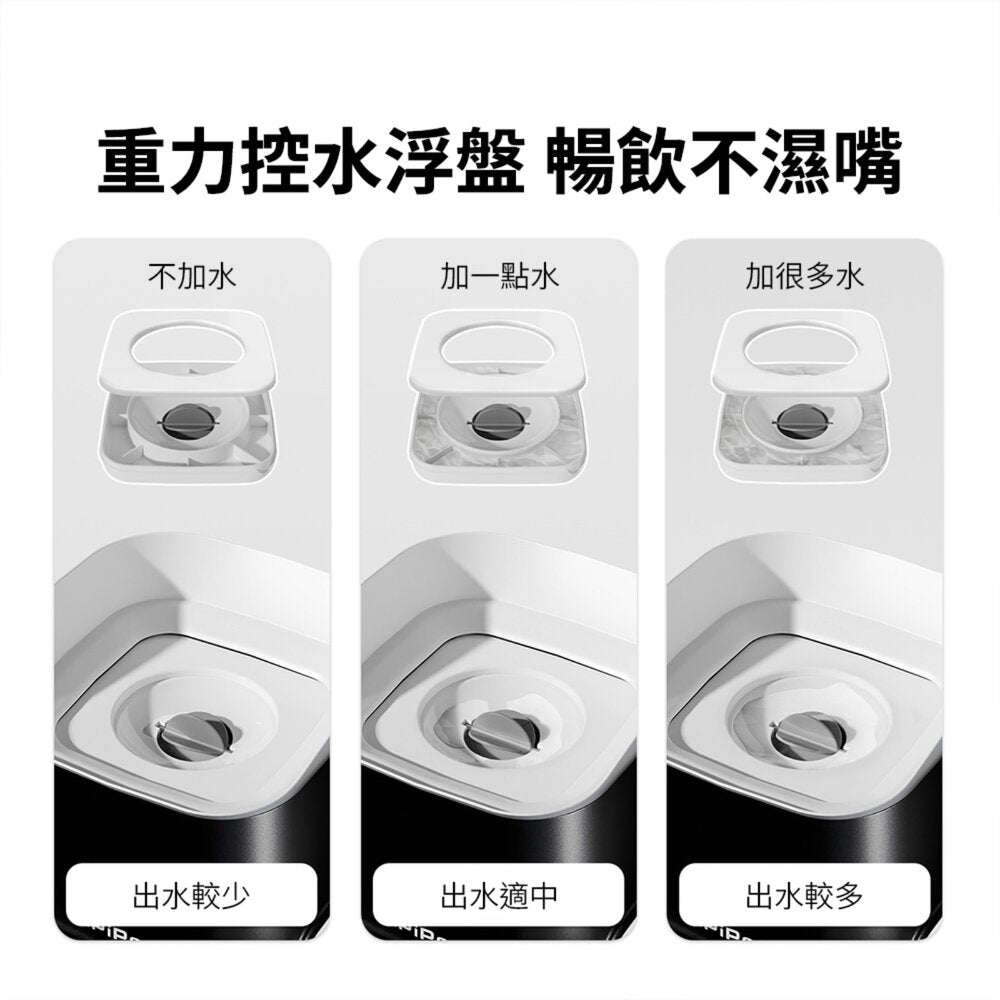 防濺出方形浮水碗 洛克黃