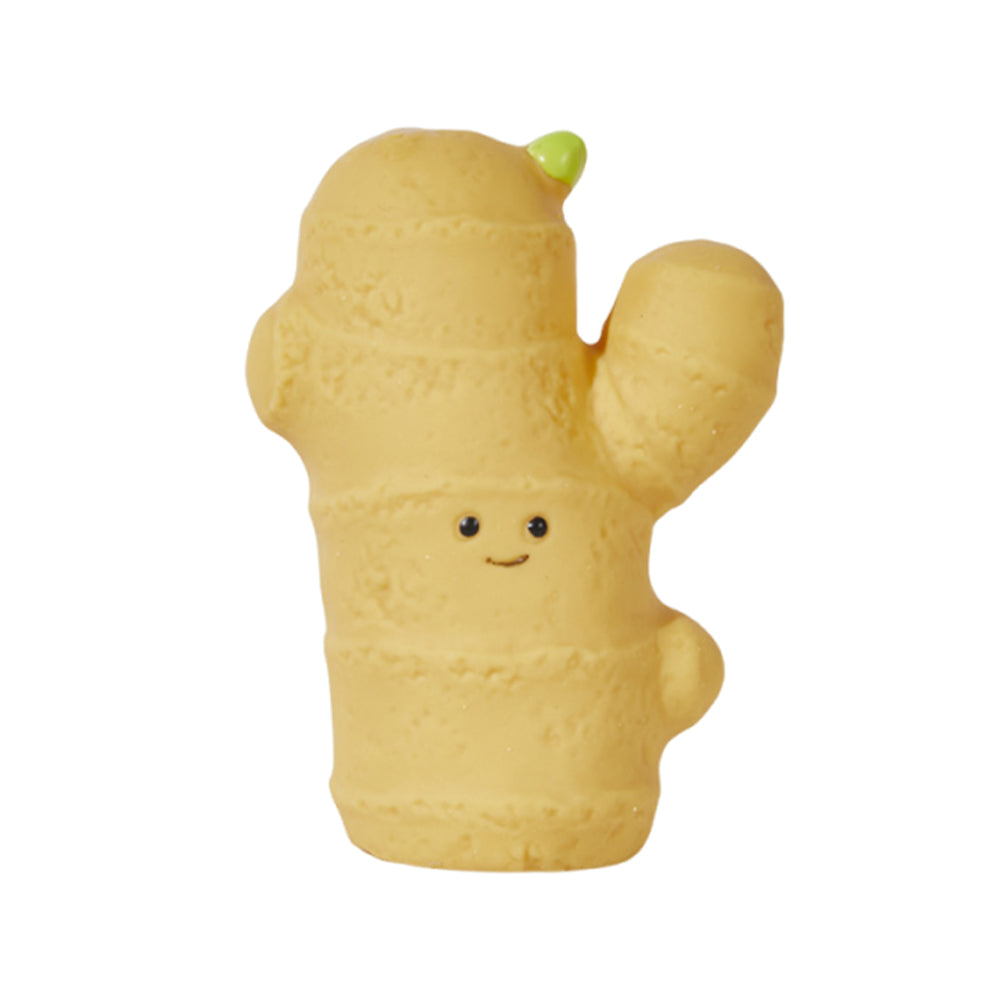 蔬菜乳膠發聲玩具 生薑